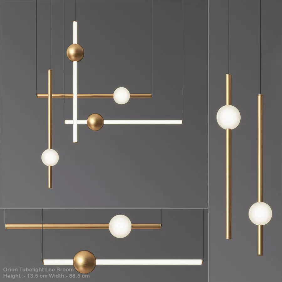 Orion Tubelight Lee Broom 3D model_0