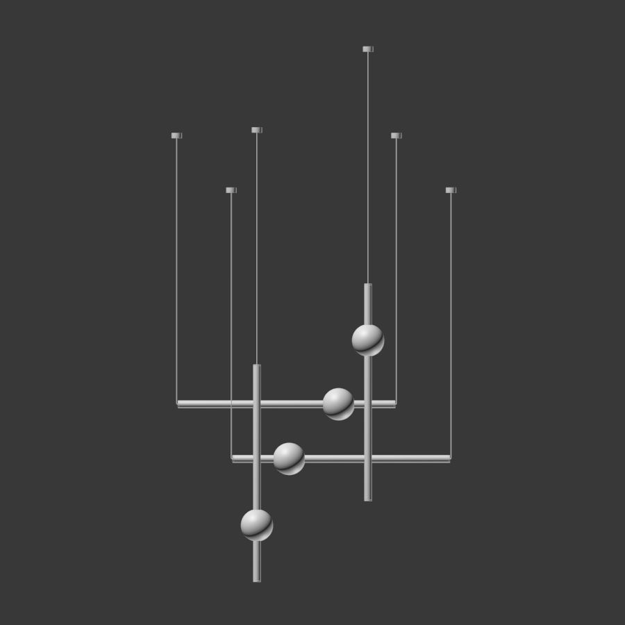 Orion Tubelight Lee Broom 3D model_3