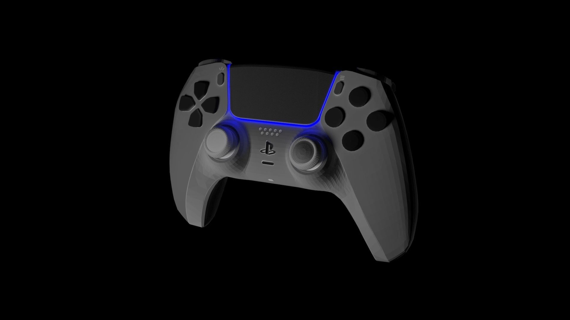 DualSense Controller Playstation 5 3D model Low-poly 3D model 3D model_1