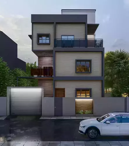 House Exterior 3D model