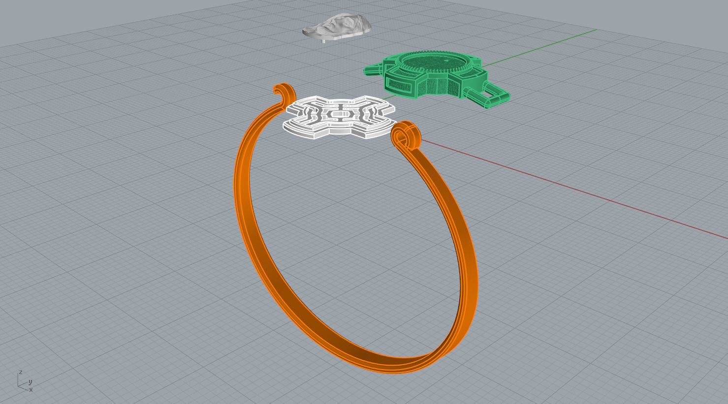 BRACELET CROSS N - 16 3D print model_22