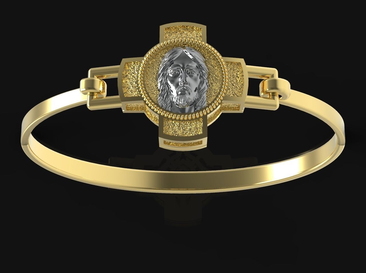 BRACELET CROSS N - 16 3D print model_9