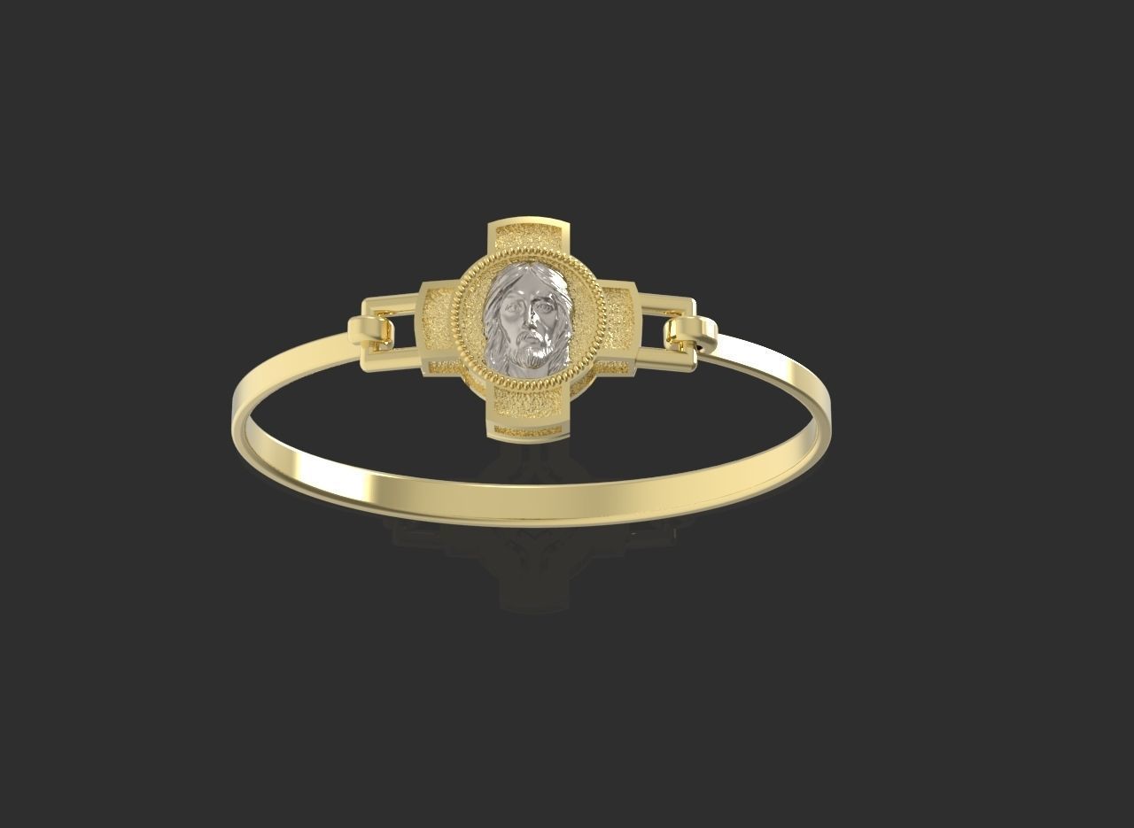 BRACELET CROSS N - 16 3D print model_12