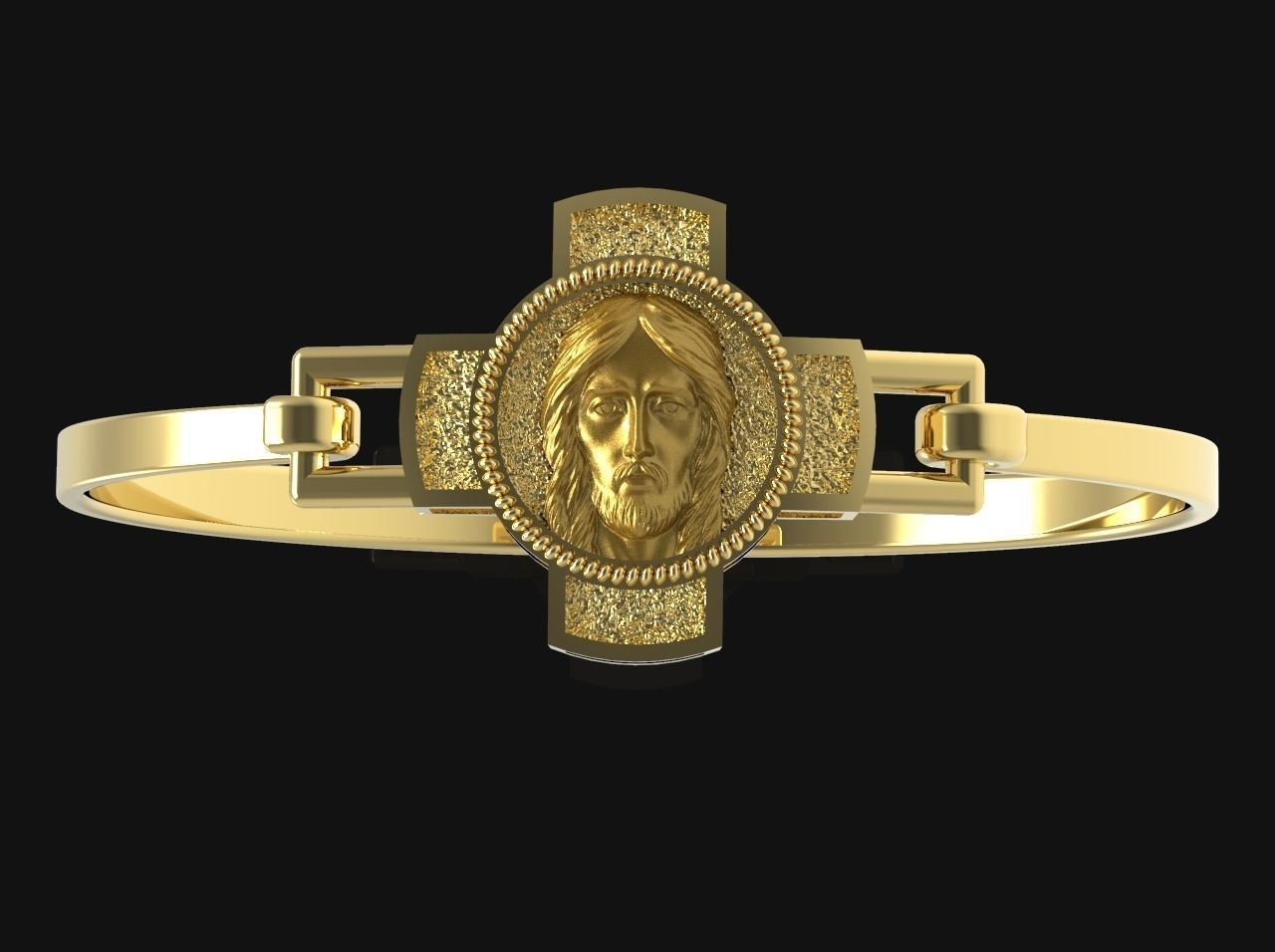 BRACELET CROSS N - 16 3D print model_6