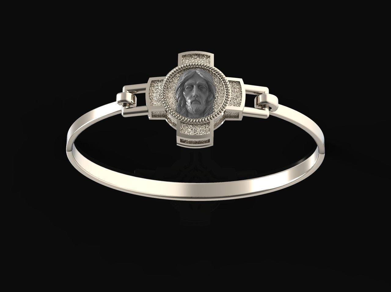 BRACELET CROSS N - 16 3D print model_11