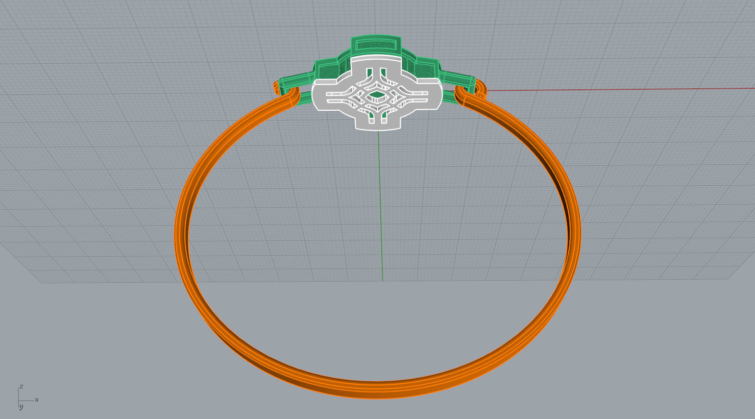 BRACELET CROSS N - 16 3D print model_20