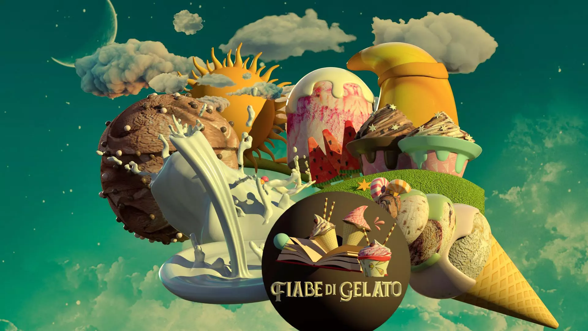 Ice-cream 3D model_0