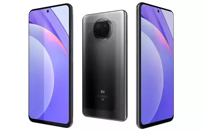 Xiaomi Mi 10T Lite 5G Black 3D model