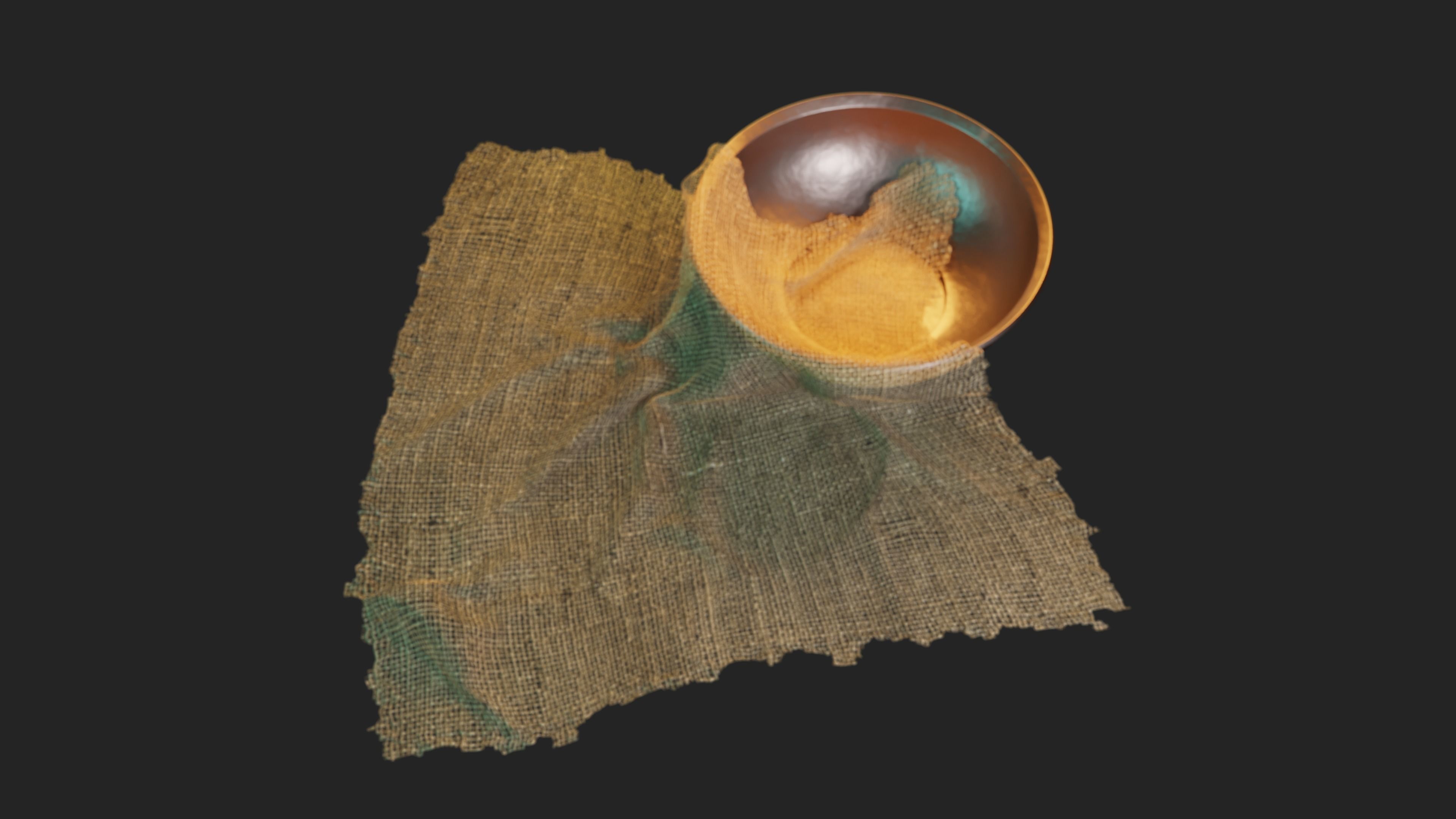 BOWL AND FABRIC 3D model_1
