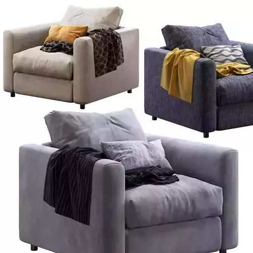 Ikea Vimle 3 color version 3D model