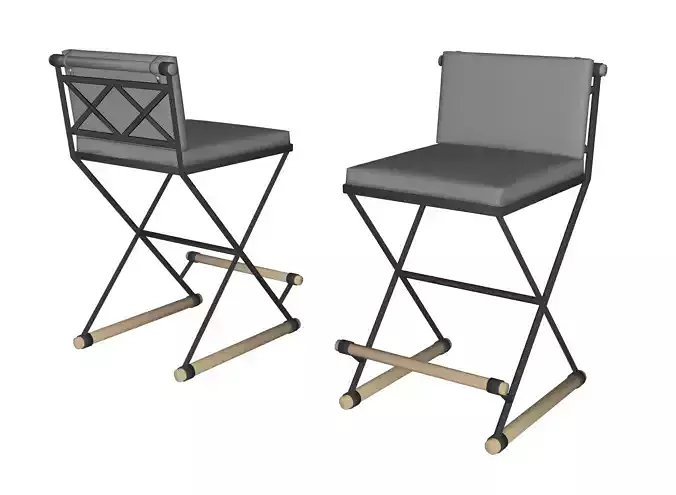 Thomas Hayes Studio Pepe Stool 3D model