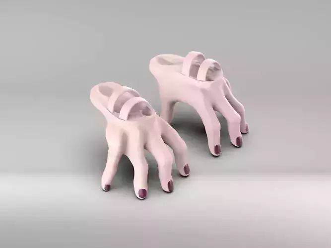 Hand Sandals  3D print model