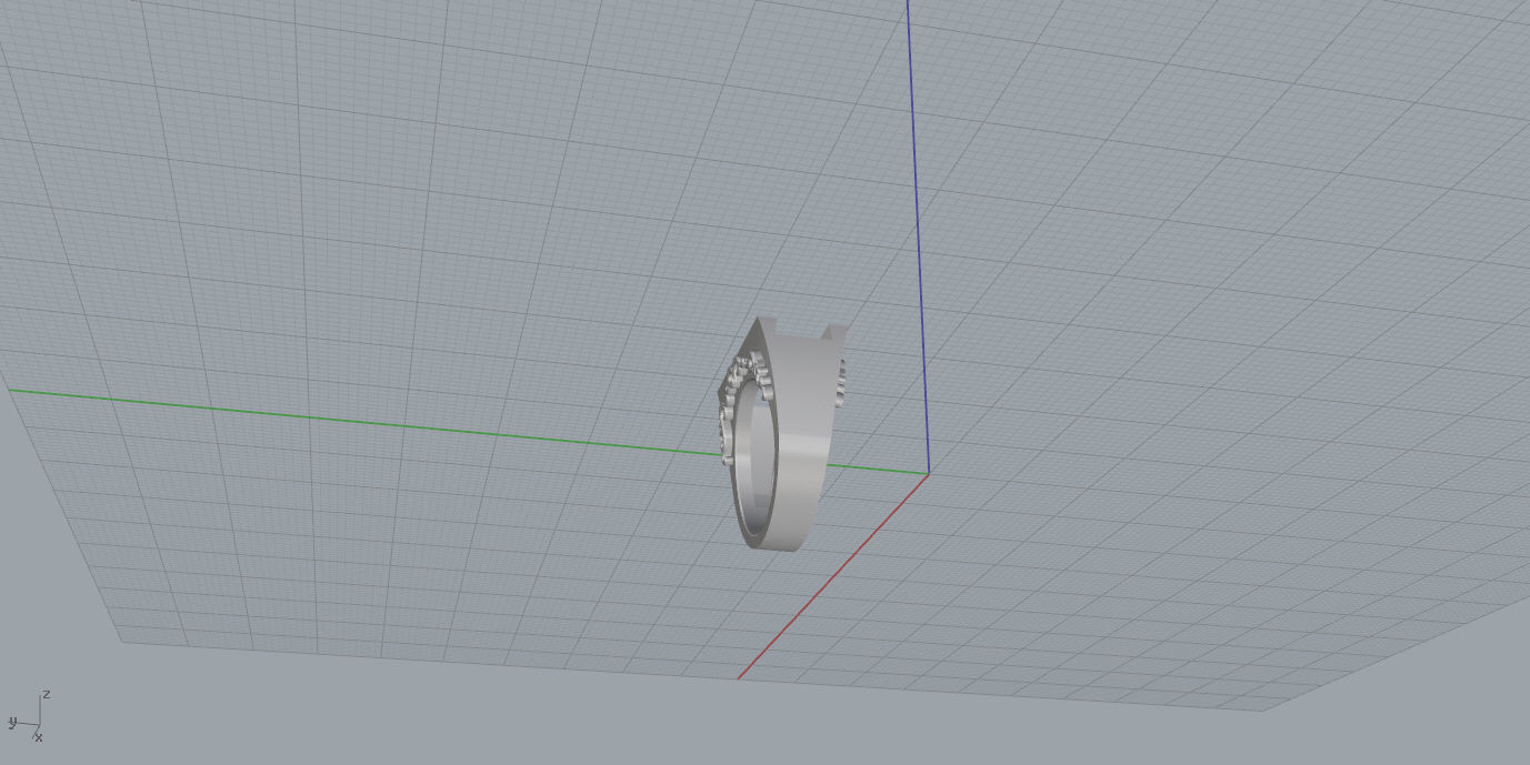 Rings marble ring 3D print model_15