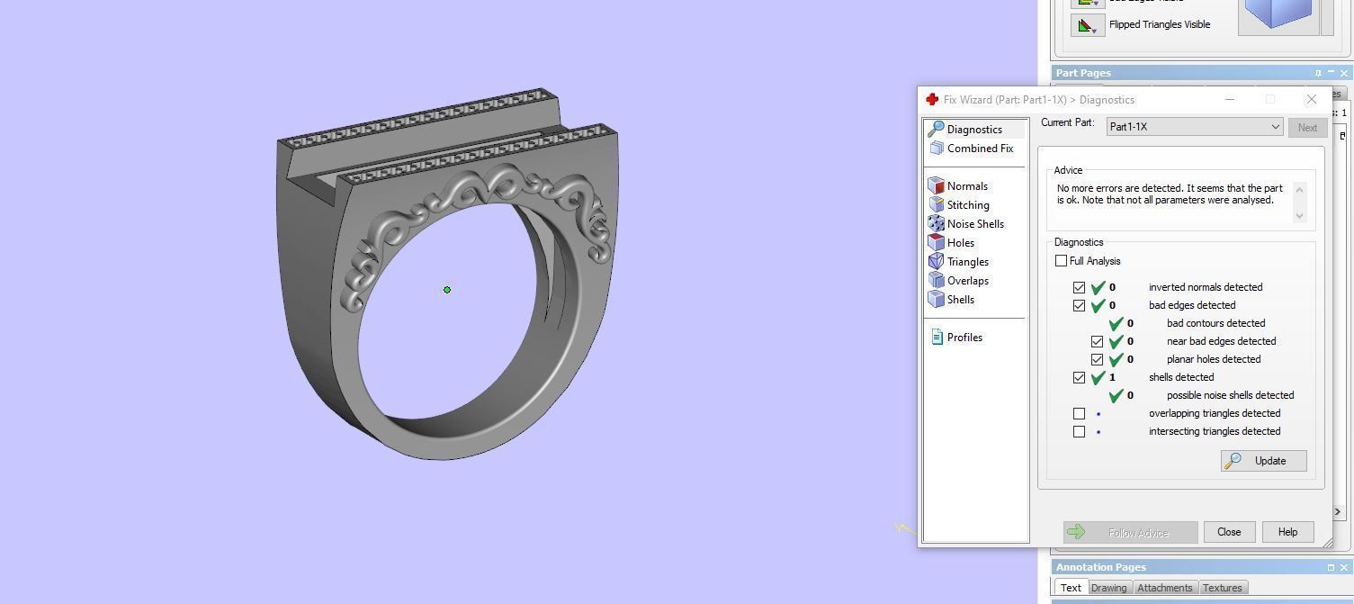 Rings marble ring 3D print model_11