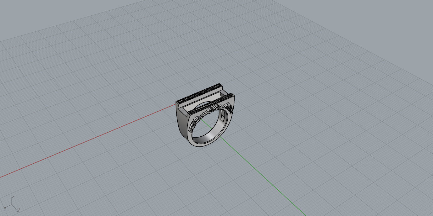 Rings marble ring 3D print model_18