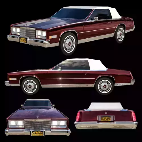 1985 Cadillac Eldorado Biarritz 3D model