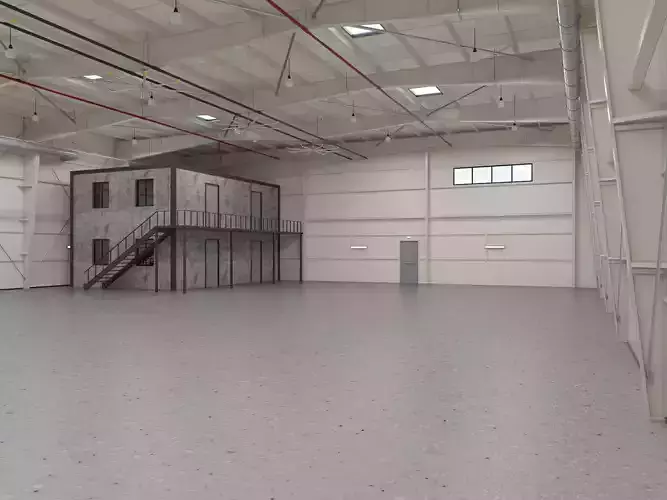 Hangar 2 3D model