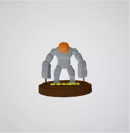 Golem Figure Free 3D print model