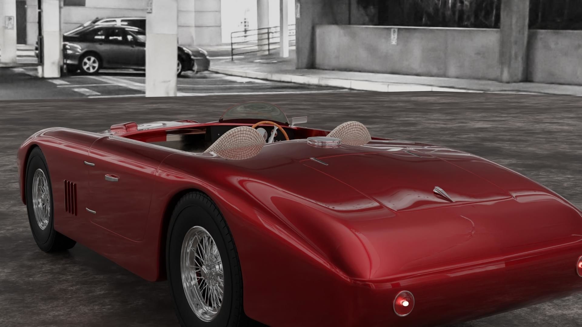 ASTON MARTIN DB3 1953 3D model_7