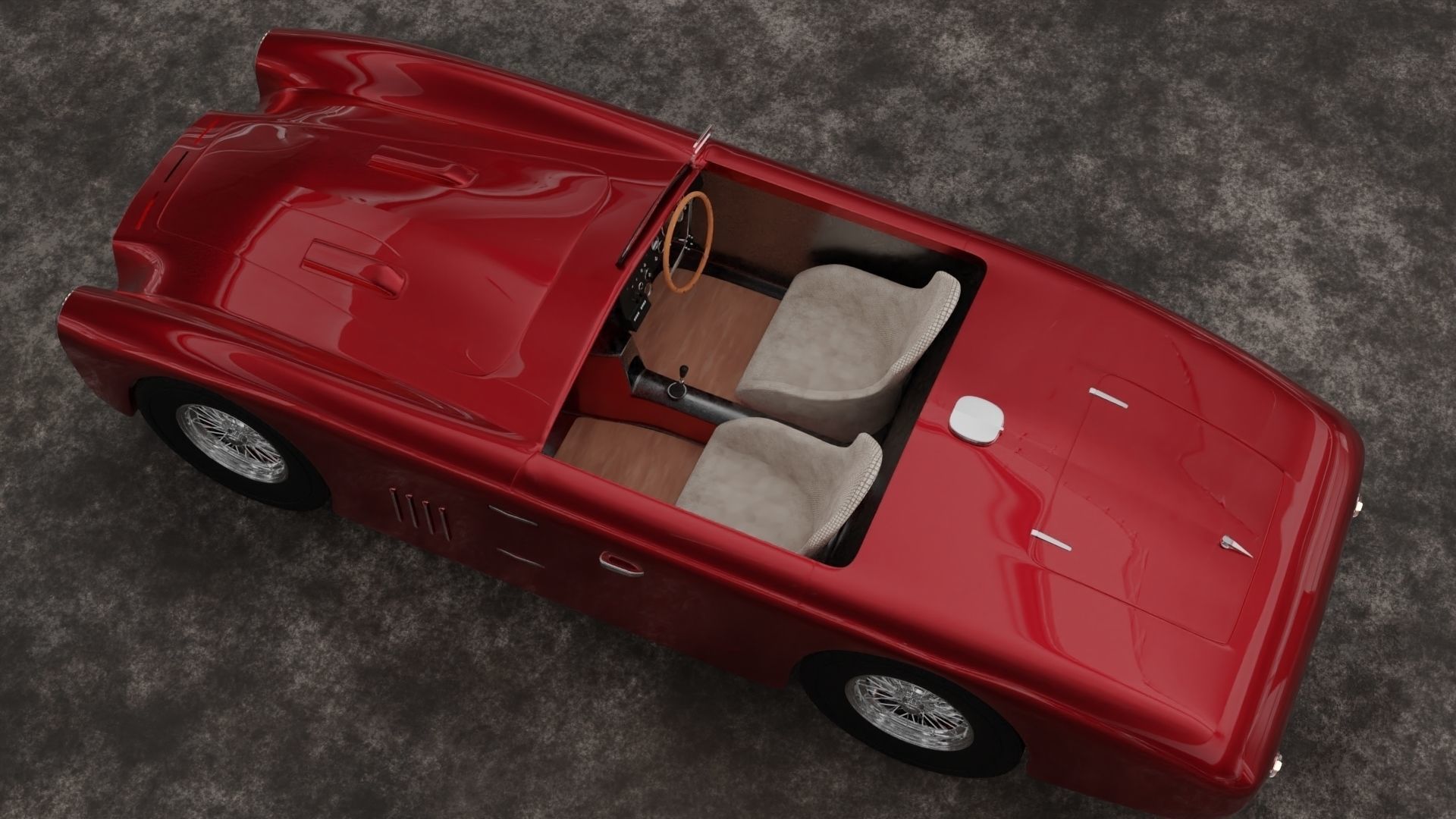 ASTON MARTIN DB3 1953 3D model_6