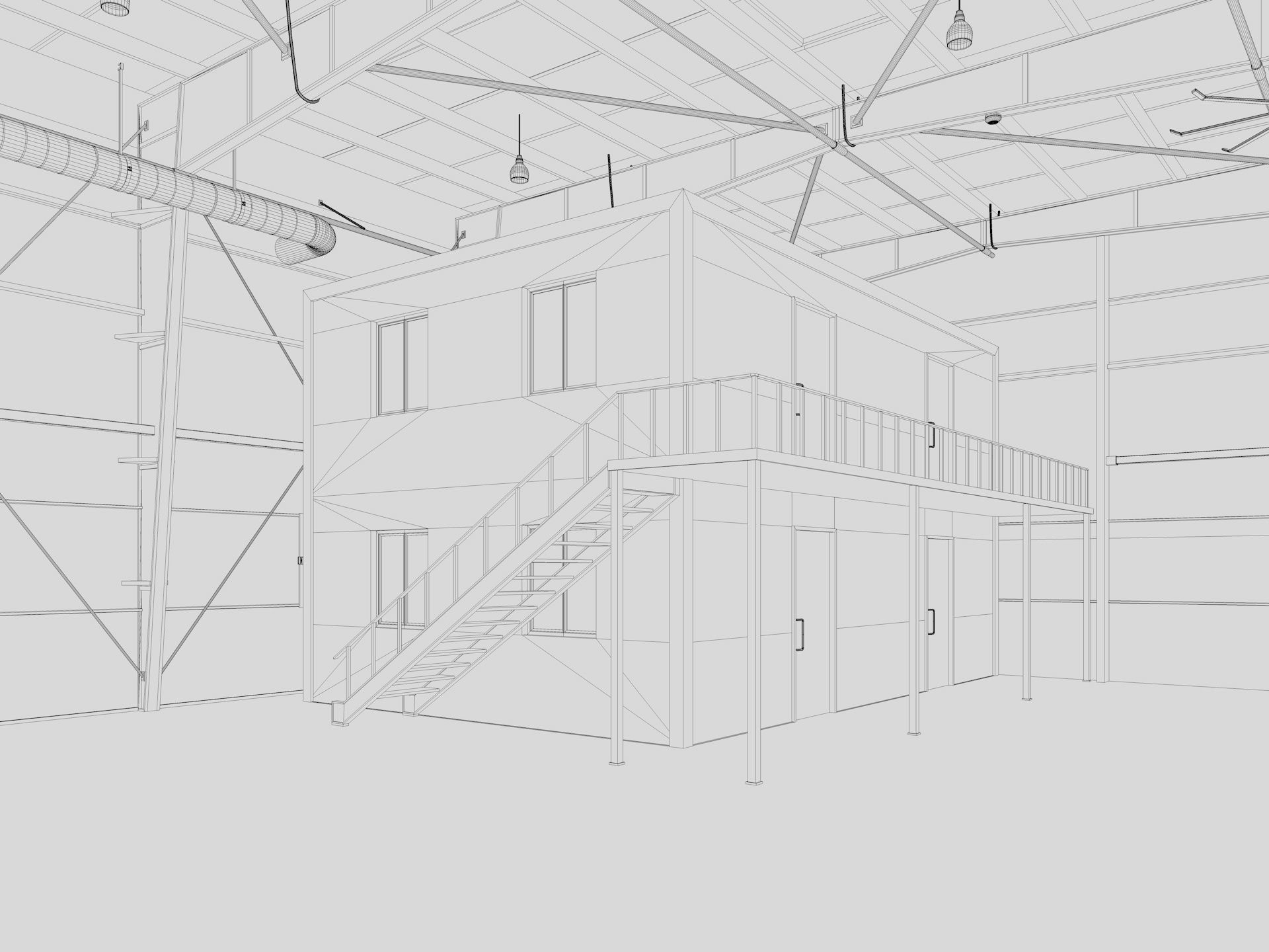 Hangar 2 3D model_21