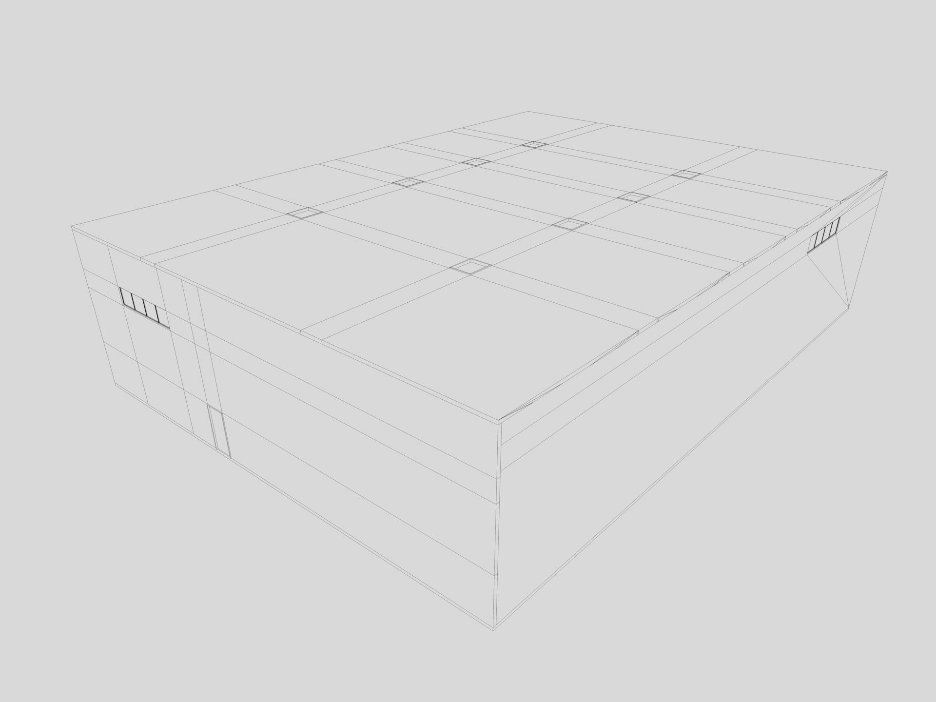 Hangar 2 3D model_17