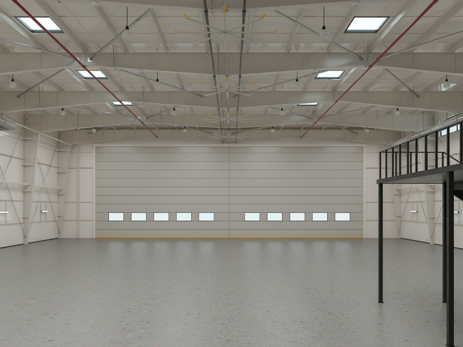 Hangar 2 3D model_6
