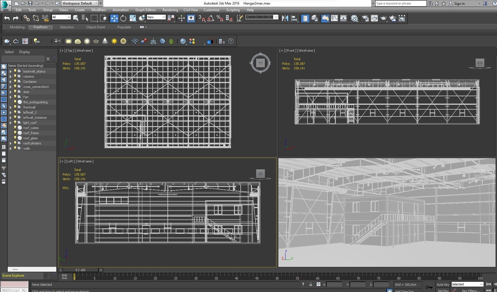 Hangar 2 3D model_28