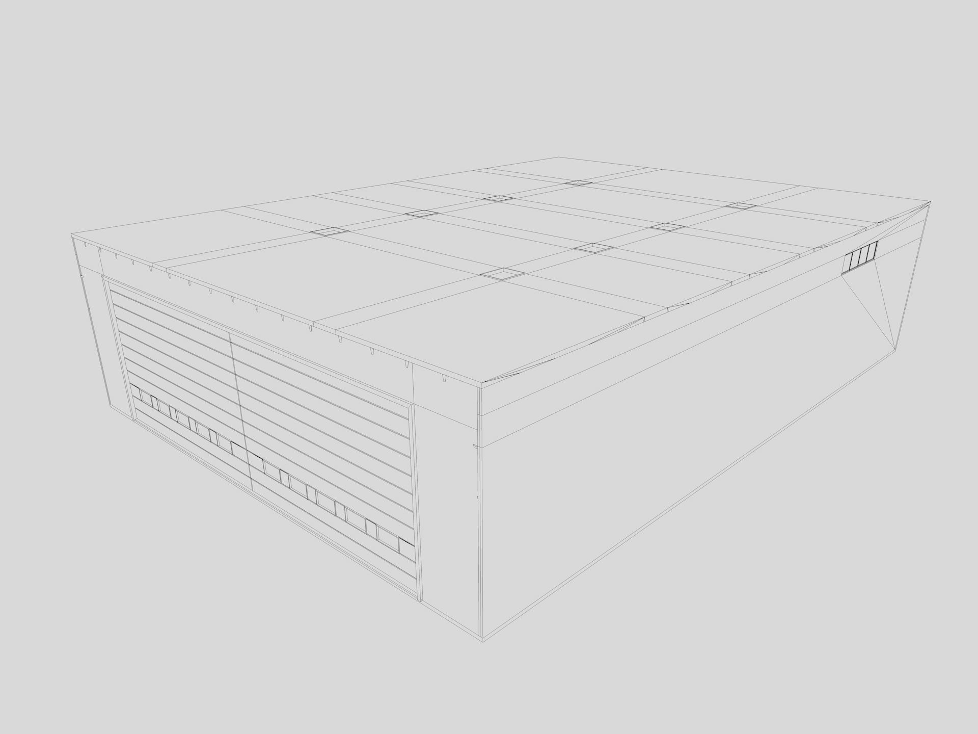 Hangar 2 3D model_16