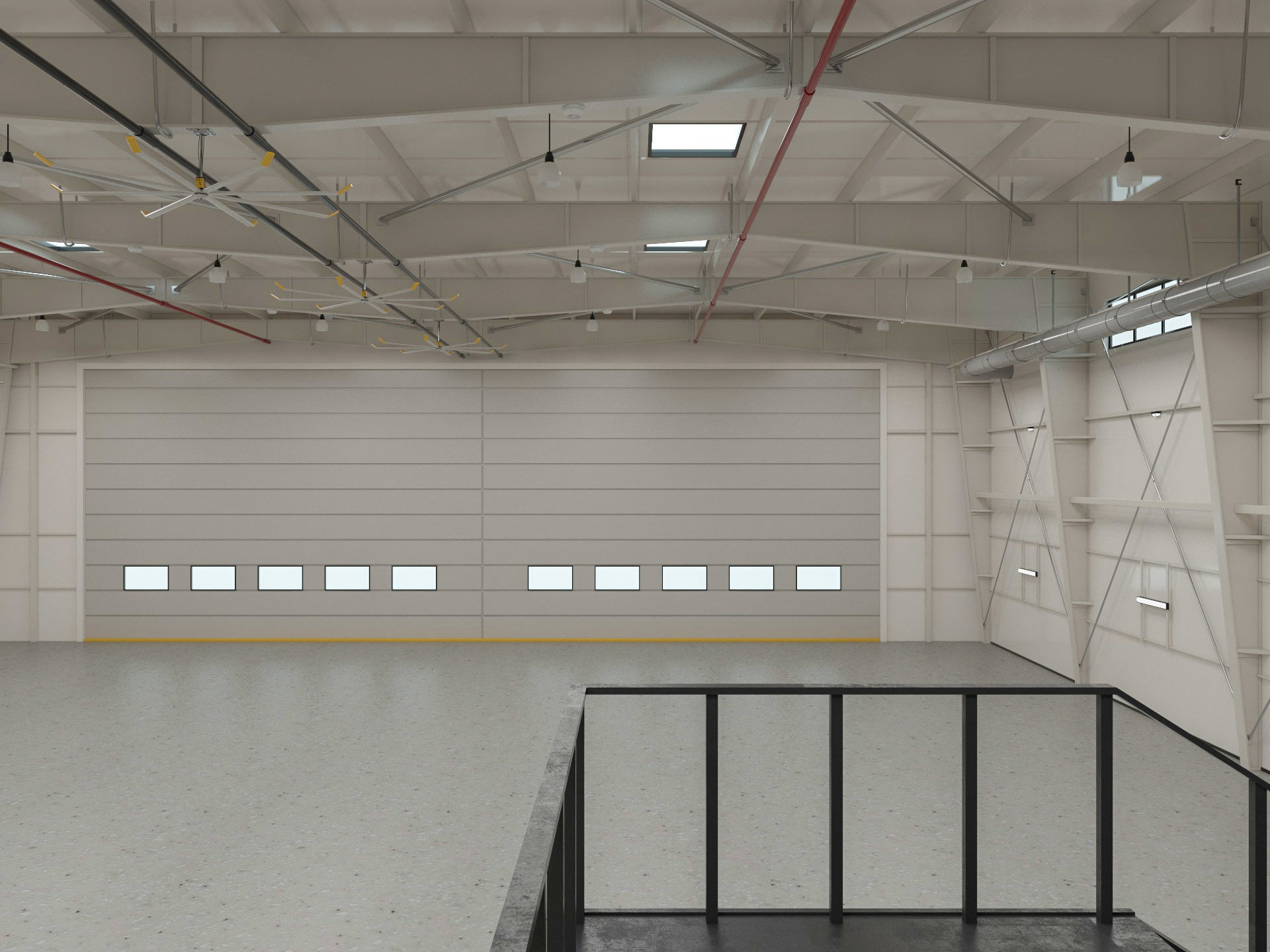Hangar 2 3D model_3