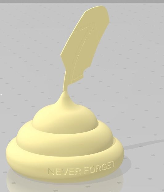 diamond hands never forget 3D print model_1