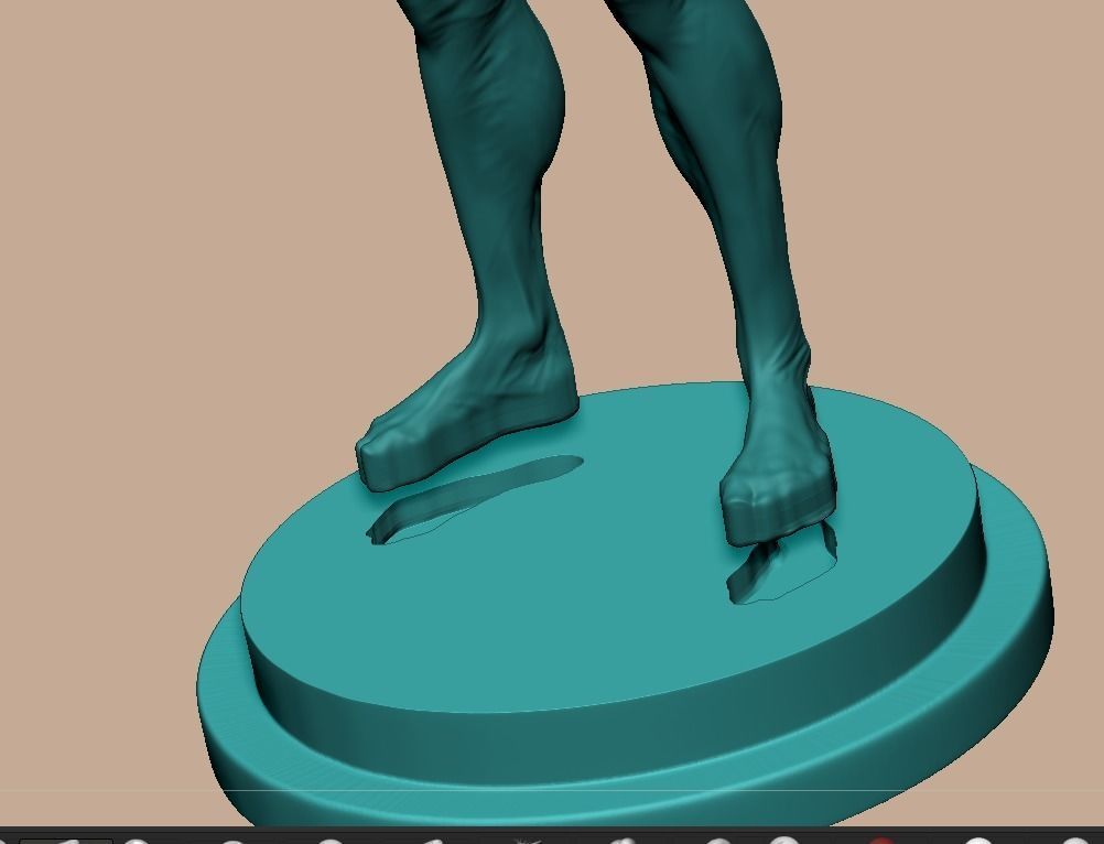 The Tick Statue 3D print model_16