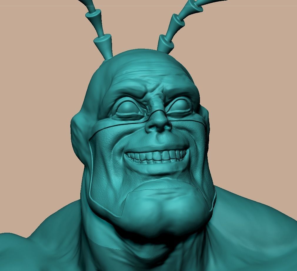 The Tick Statue 3D print model_18