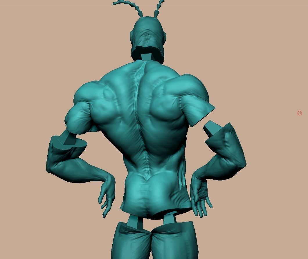 The Tick Statue 3D print model_14