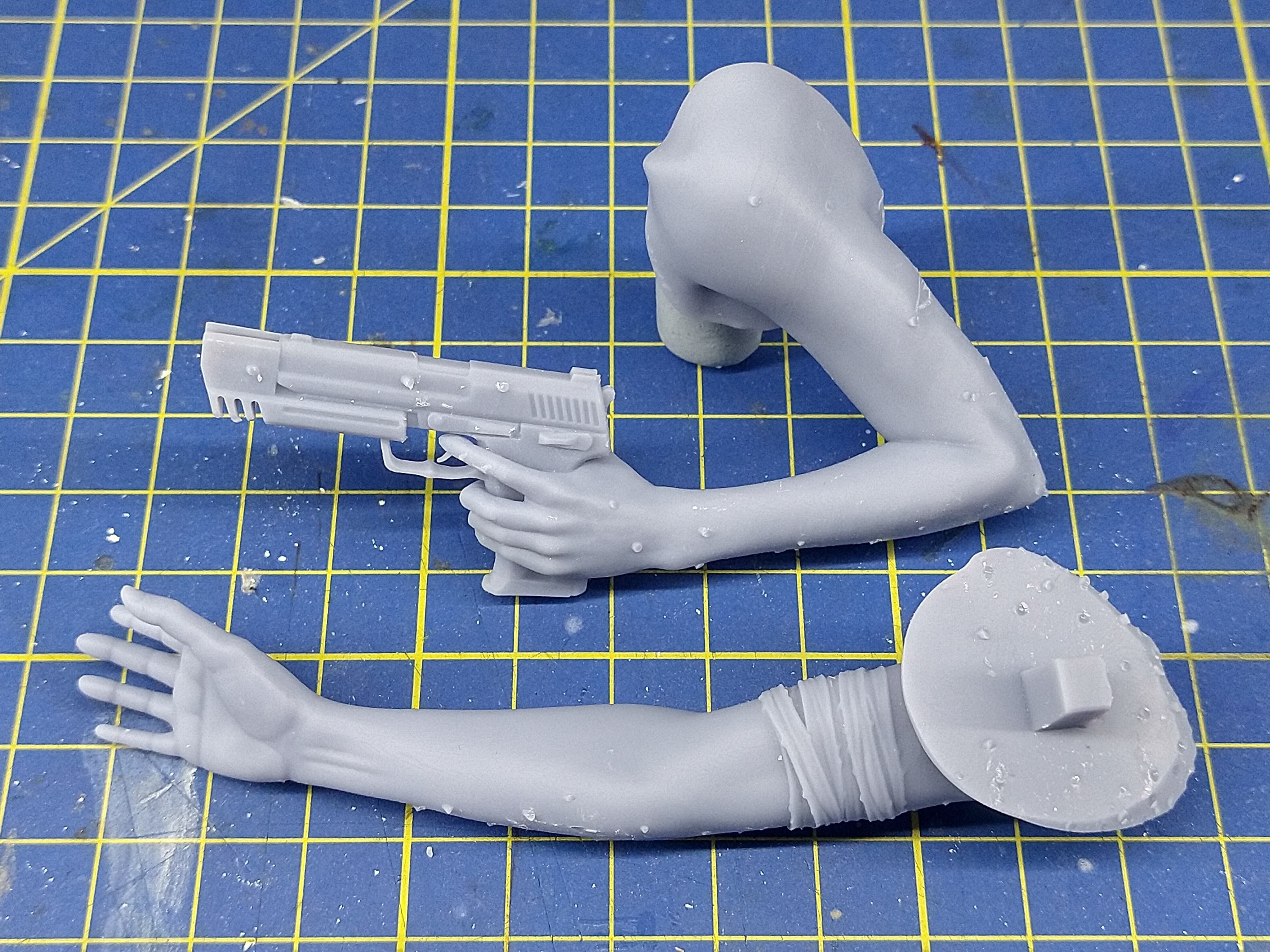 Lara Croft Tomb Raider FanArt Statue 3D print model_5