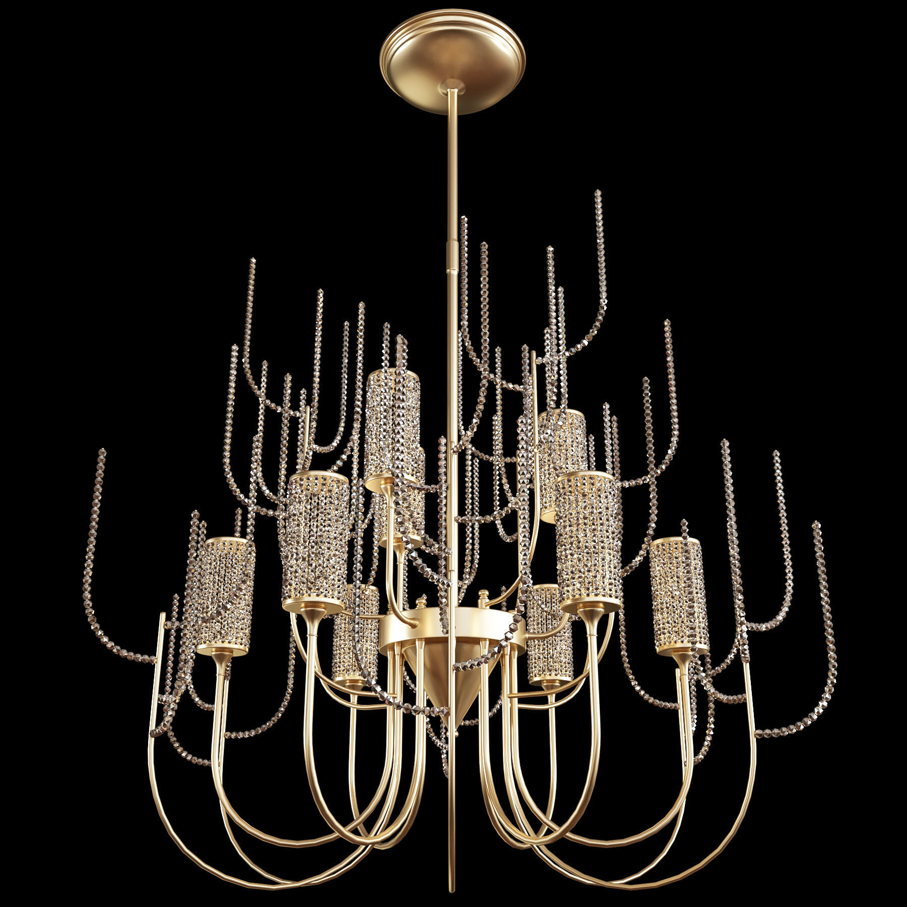 corallo chandelier 3D model_1