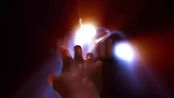 3d hand rigged 3D model