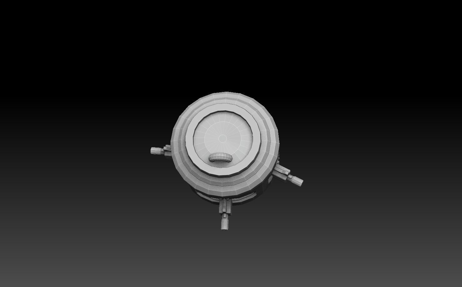 Tank Turret Pillboxes 3D print model_16