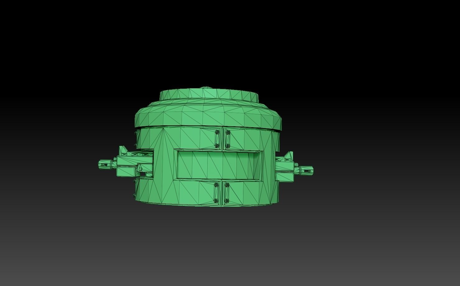 Tank Turret Pillboxes 3D print model_19
