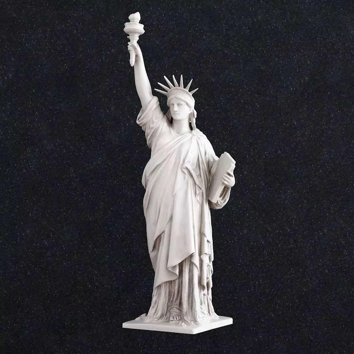 Statue of Liberty 360 3D print model_0