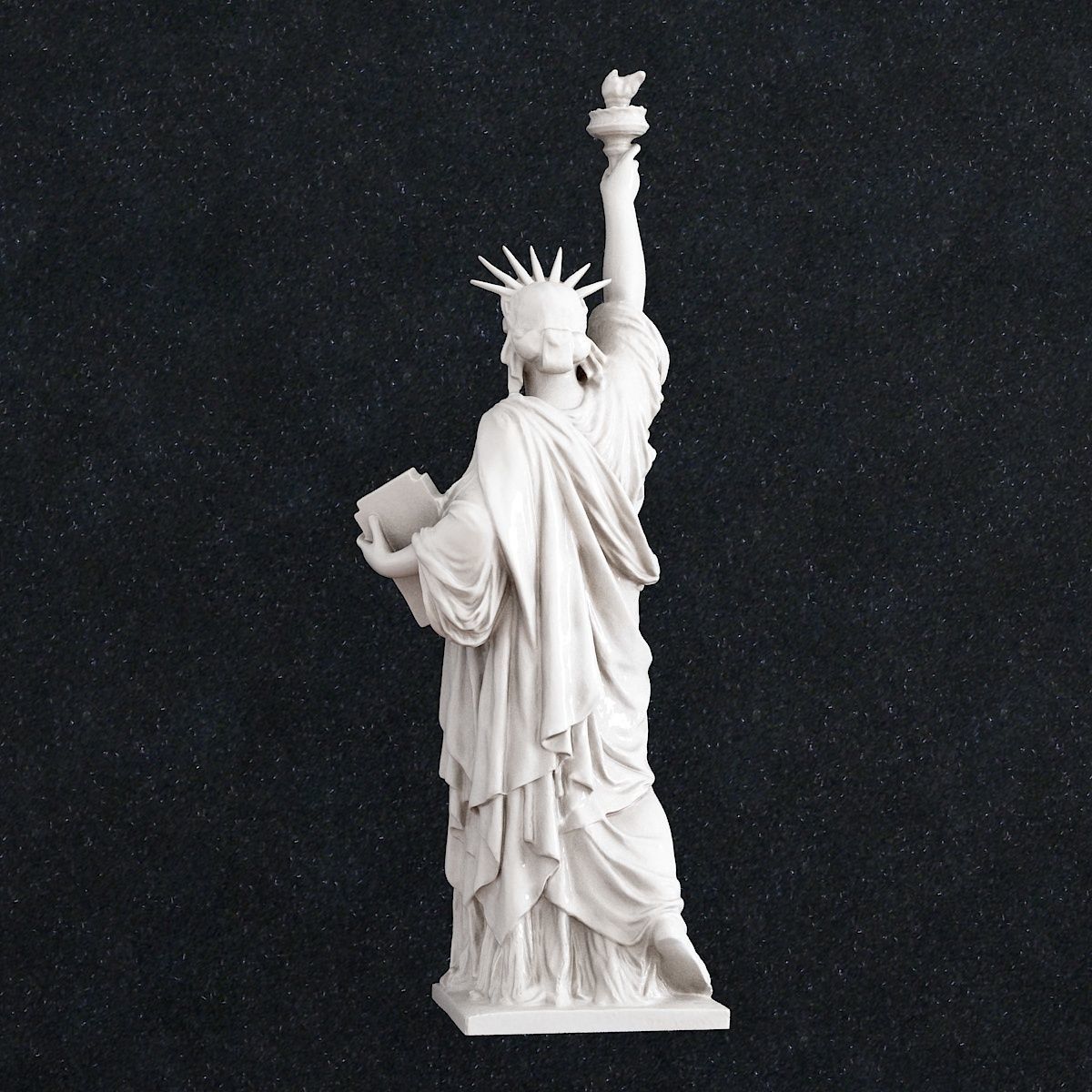 Statue of Liberty 360 3D print model_1
