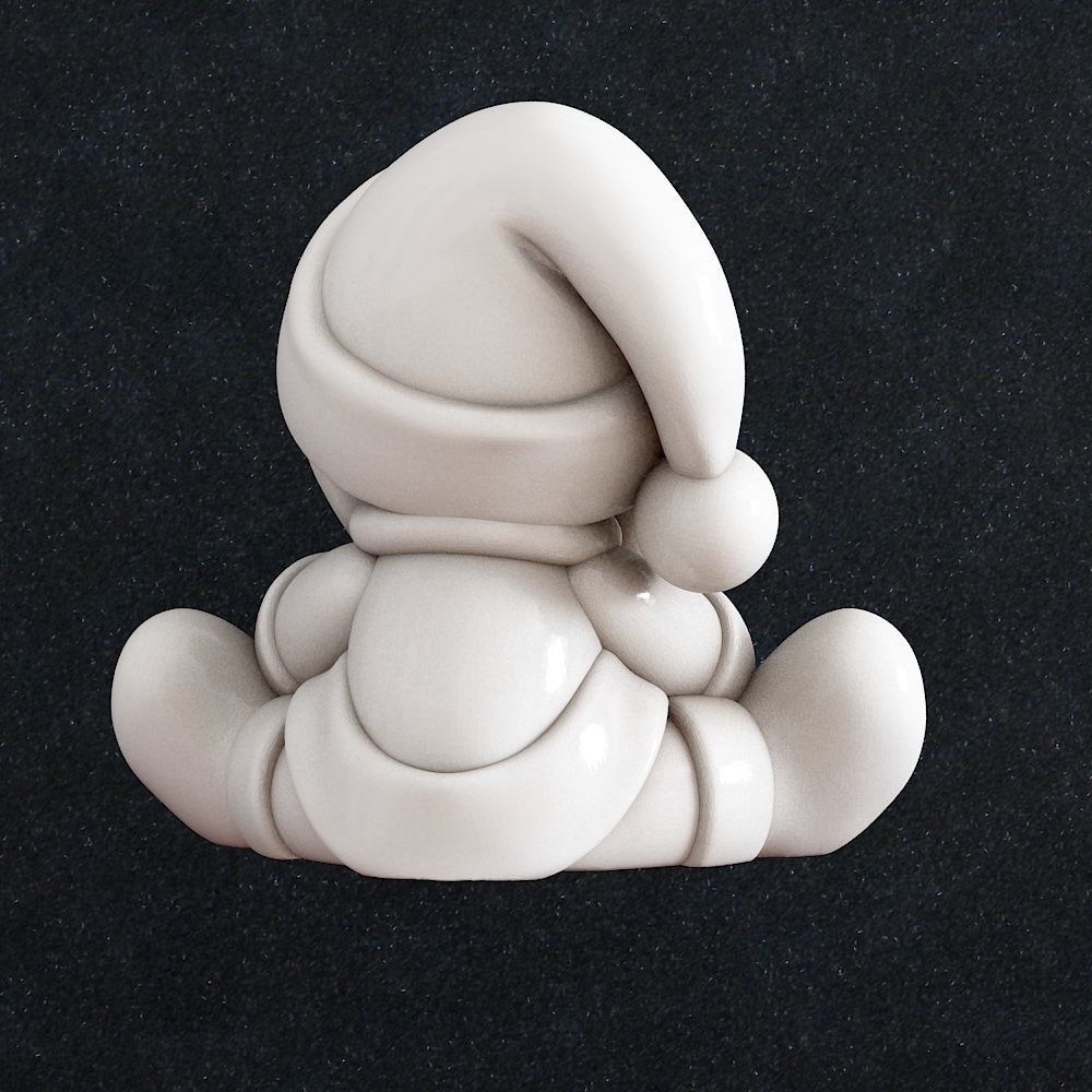 Santa Claus 3D print model_1