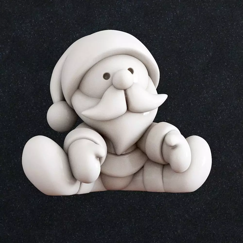Santa Claus 3D print model_0