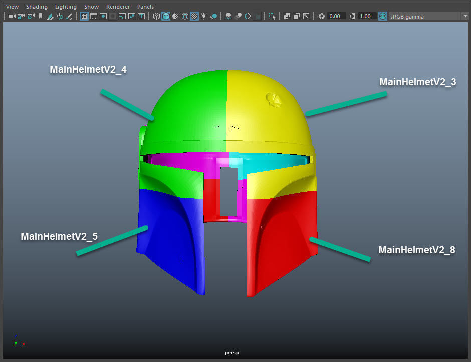 The Marshal Cobb Vanth Mandalorian Accurate Helmet 3D model_29