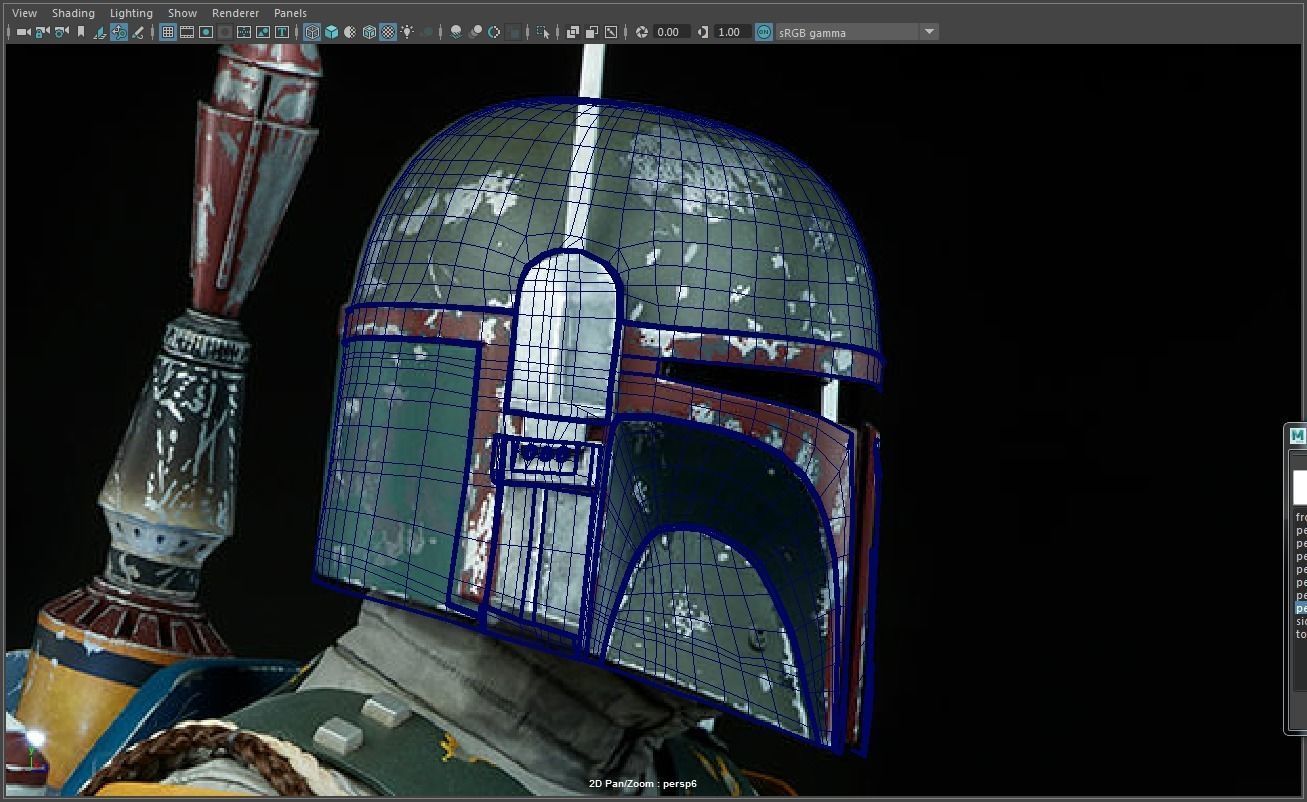 The Marshal Cobb Vanth Mandalorian Accurate Helmet 3D model_13