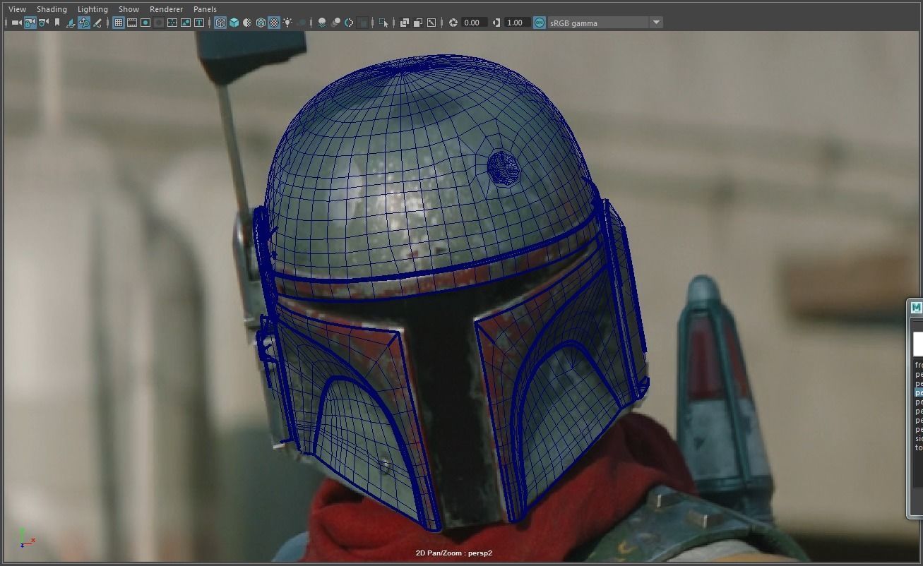 The Marshal Cobb Vanth Mandalorian Accurate Helmet 3D model_7