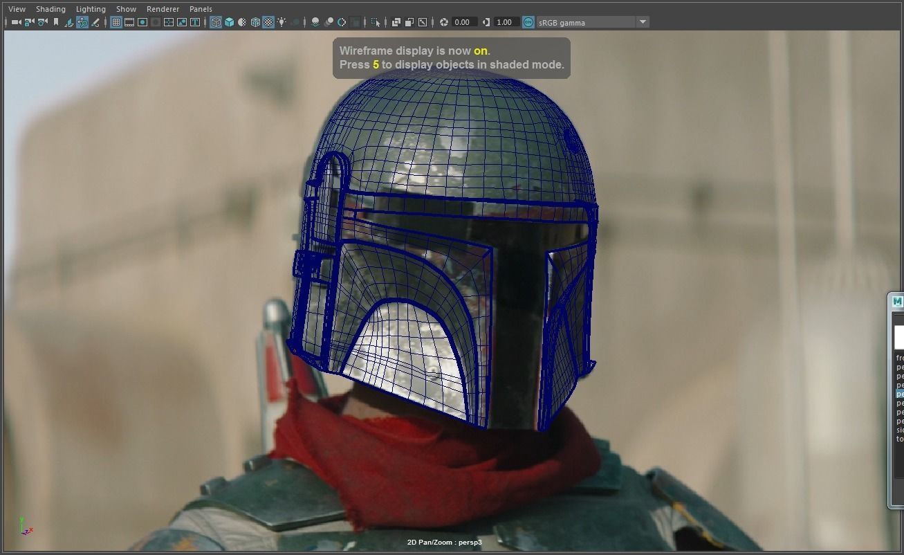 The Marshal Cobb Vanth Mandalorian Accurate Helmet 3D model_9