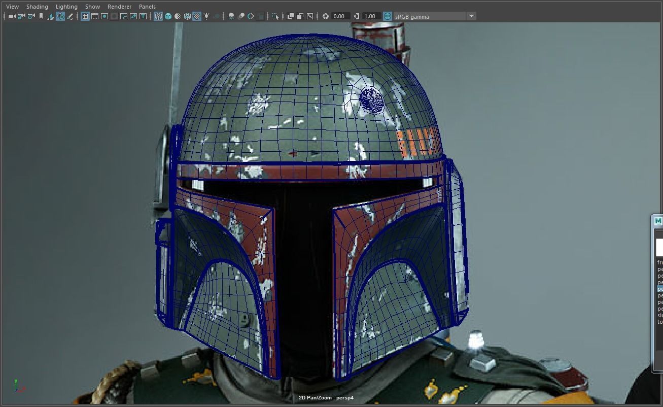 The Marshal Cobb Vanth Mandalorian Accurate Helmet 3D model_11