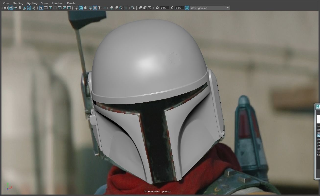 The Marshal Cobb Vanth Mandalorian Accurate Helmet 3D model_8