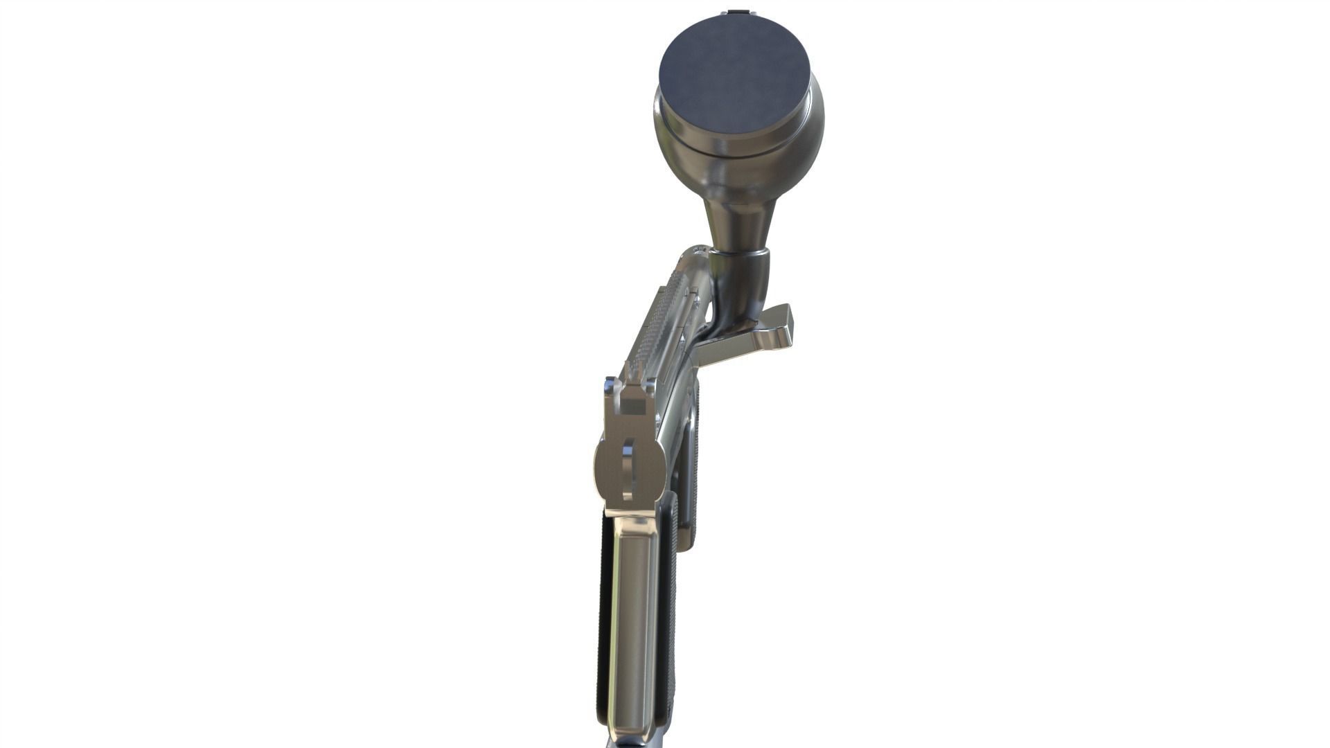 Paintball gun 3D model_13